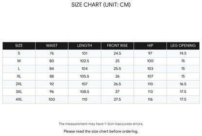 Men's Stacked Cargo Denim Jeans - Slim Fit Multpocket Casual Pants