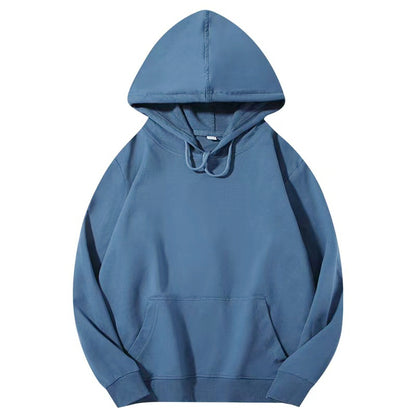 Custom Print Graphic Hoodie | Personalized Streetwear Hooded Sweatshirt & 21 Colors