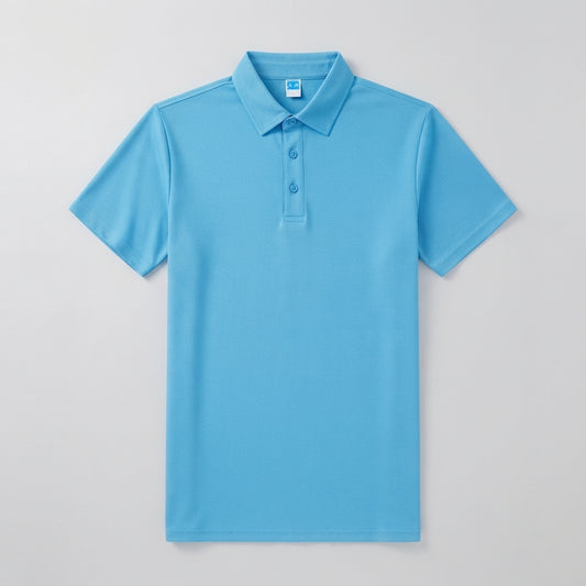 Men's 9 Colors Quick-Dry Short Sleeve Polo Shirt | Custom Print & Blank Stock Available